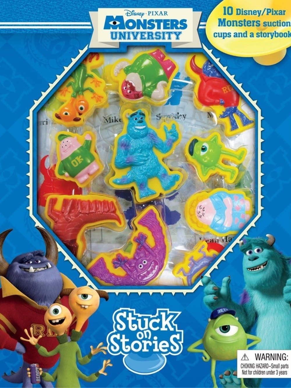 BRAND NEW/SEALED Toys 2013 Monster University Stuck on Stories Disney/Pixar